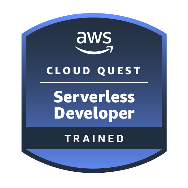 AWS Cloud Quest Serverless Developer badge