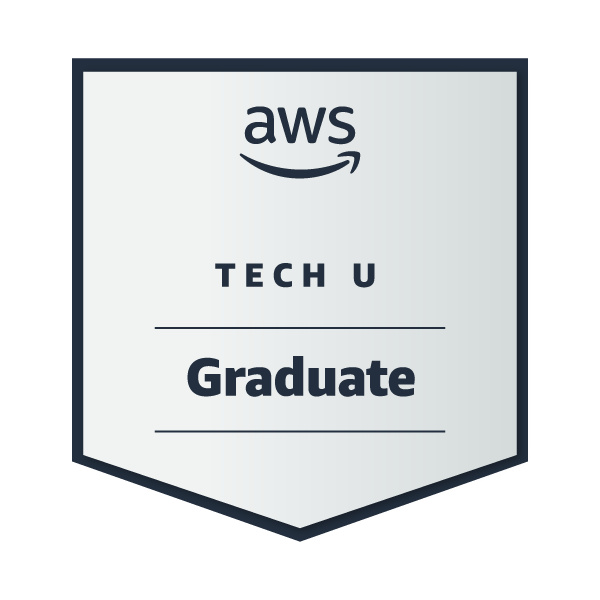 AWS Tech U Graduate badge