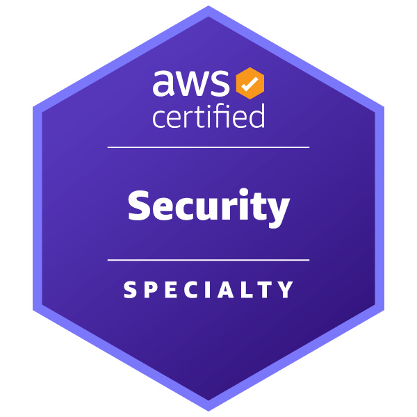AWS Certified Security Specialty badge